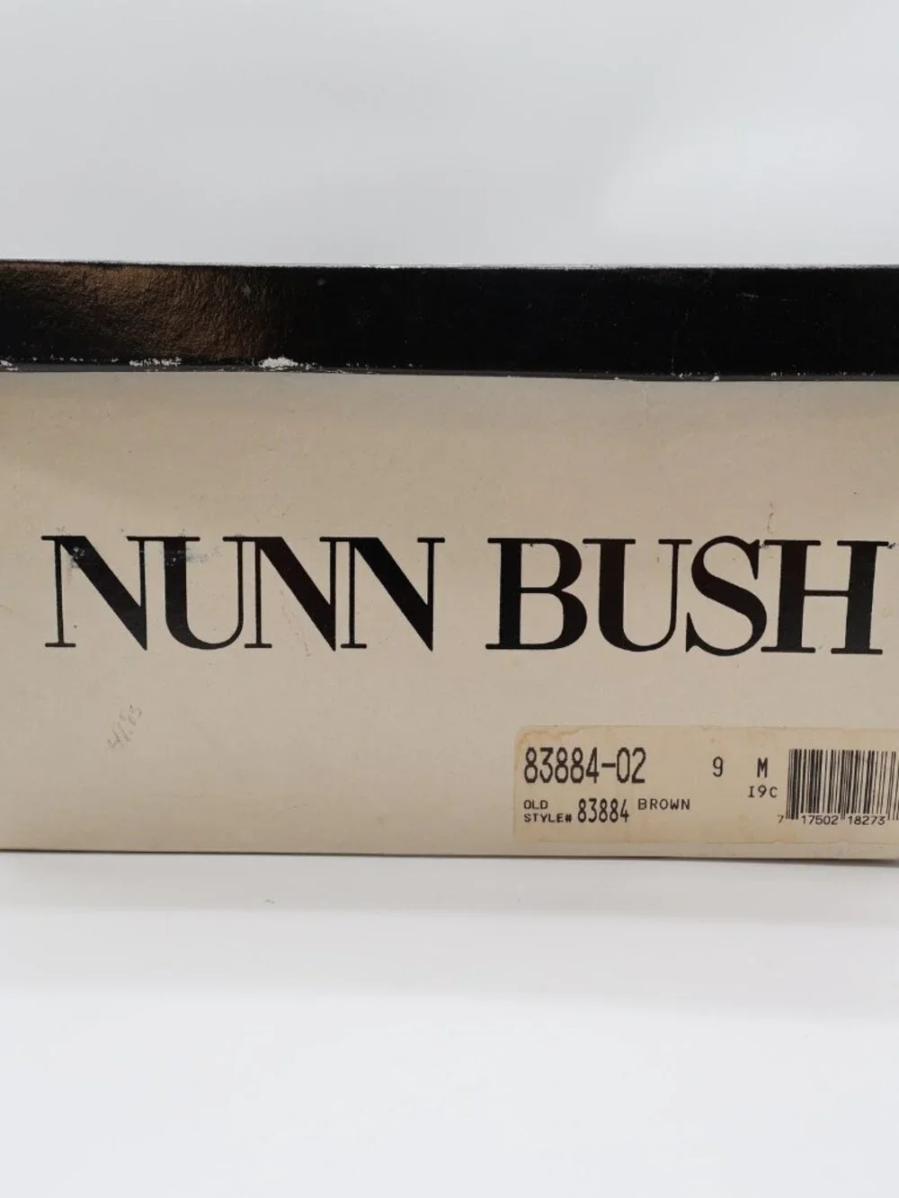 Nunn Bush Brown Leather Oxford Shoes Mens 9 Comfort Vintage 90s